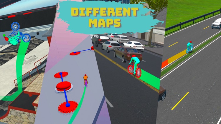 Bicycle Extreme Rider 3D screenshot-4