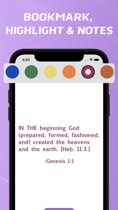 Amplified Bible - offline Screenshot