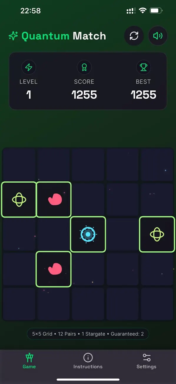 Screenshot #2 pour Quantum-Match