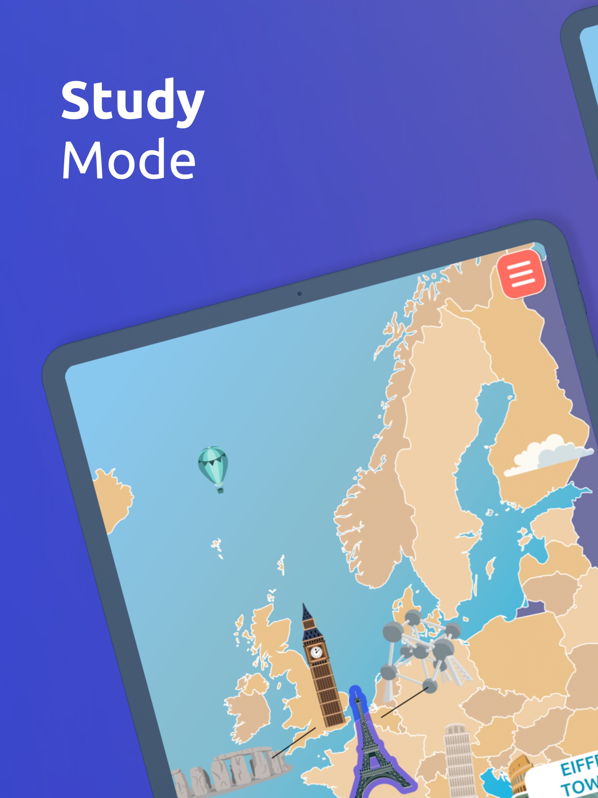 GeoExpert+ World Geography Map