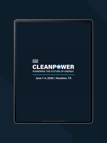 CLEANPOWER 2026 iPad screenshot