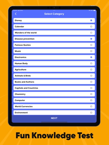 Trivia Master - Word Quiz Game iPad screenshot