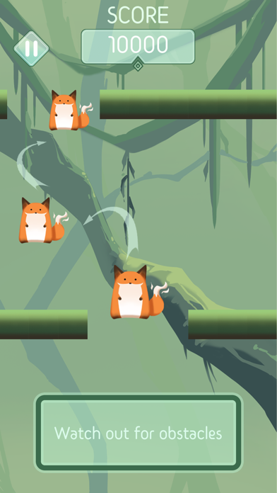 Greenfieldoffox-jump game Screenshot
