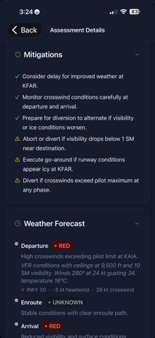 PreFlightIQ screenshot