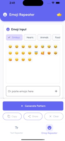 Text & Emoji Repeater screenshot