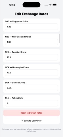 Currency Converter Expert Screenshot 5 of 6