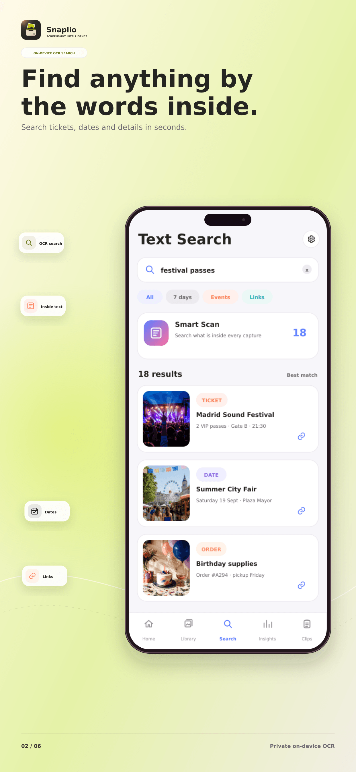 Snaplio · Screenshot Organizer screenshot 3