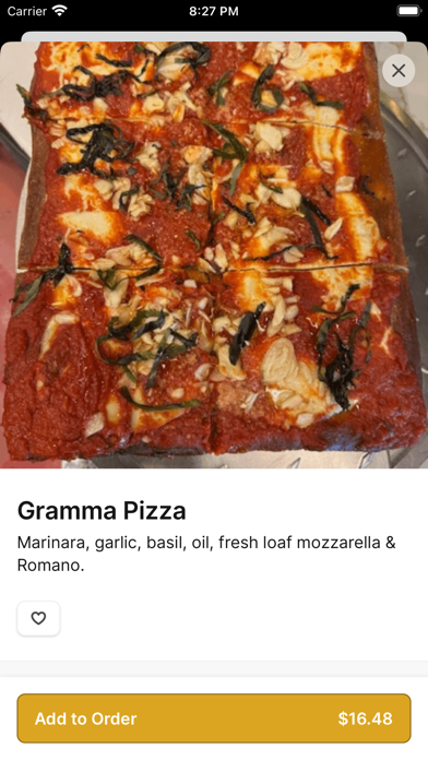 Screenshot 4 of Biaggio Pizzeria Restaurant App