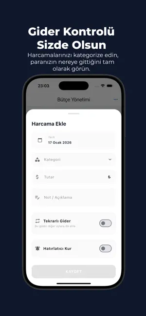 Kese: Gelir&Gider Takibi screenshot 4