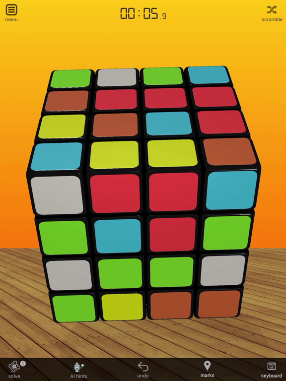 3D Magic Cube Puzzle iPad screenshot 4 - Education app