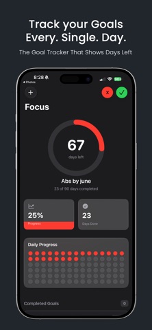 Focus: Goal Tracker Screenshot 1 of 3