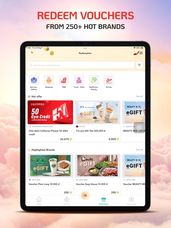 SkyJoy iPad screenshot 6 - Shopping app