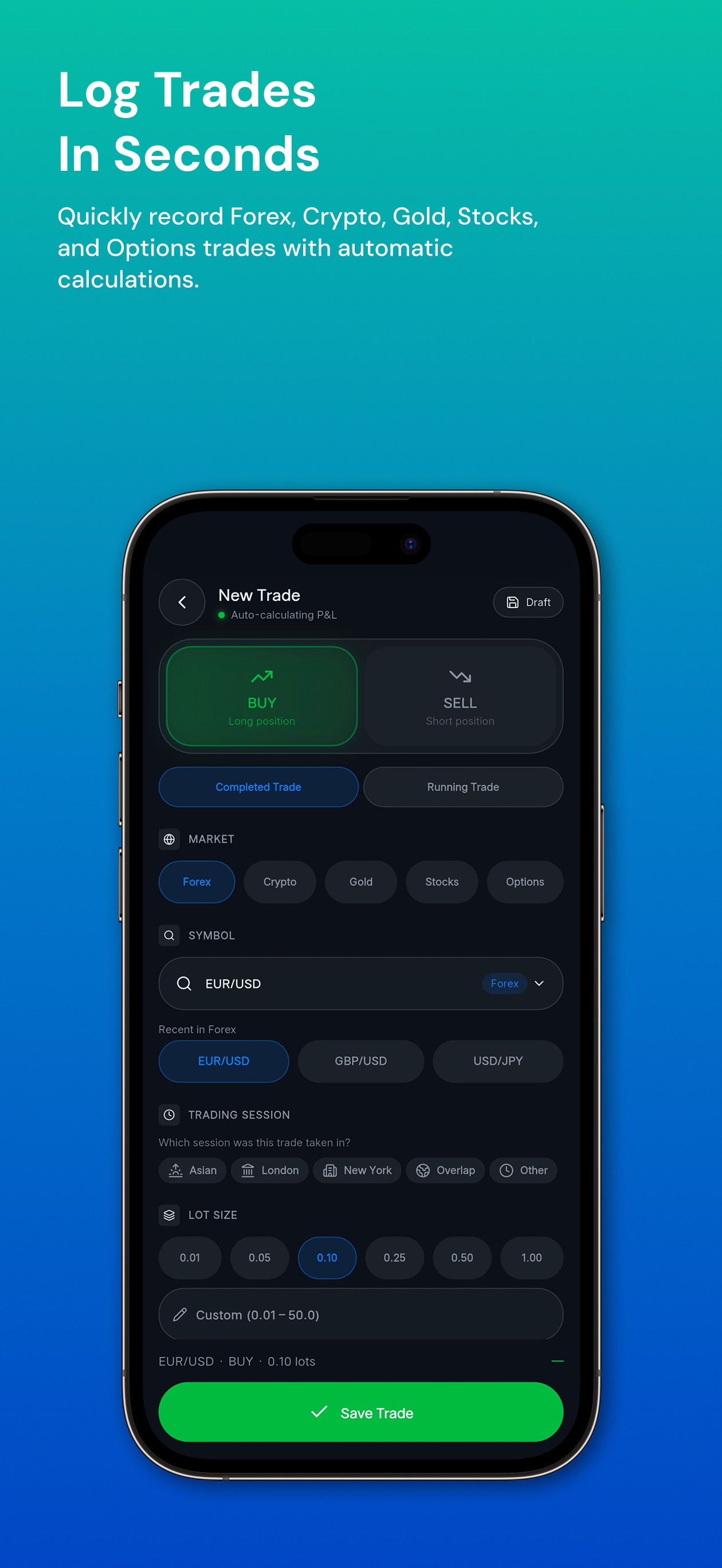 Screenshot 9 of Journal Edge - Trading Journal