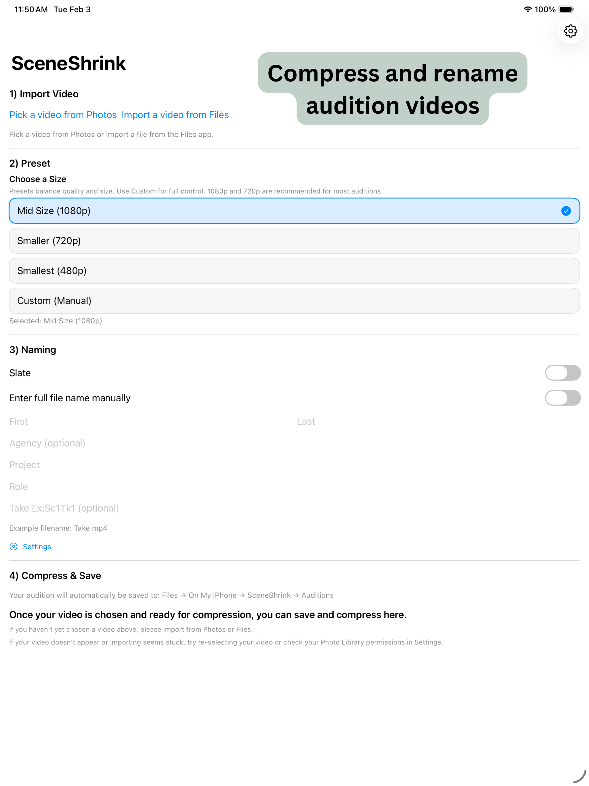 SceneShrink screenshot 11