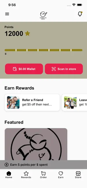 Kung Fu Tea Alberta Rewards screenshot 1