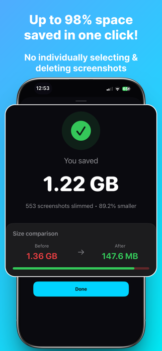 SnapSlim: Screenshot Cleaner Screenshot 1 of 3