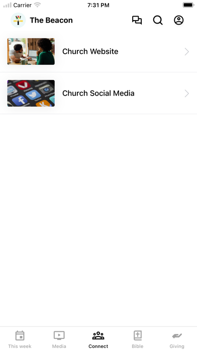 App screenshot
