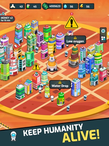 Mars Colony - The Idle Builder iPad screenshot