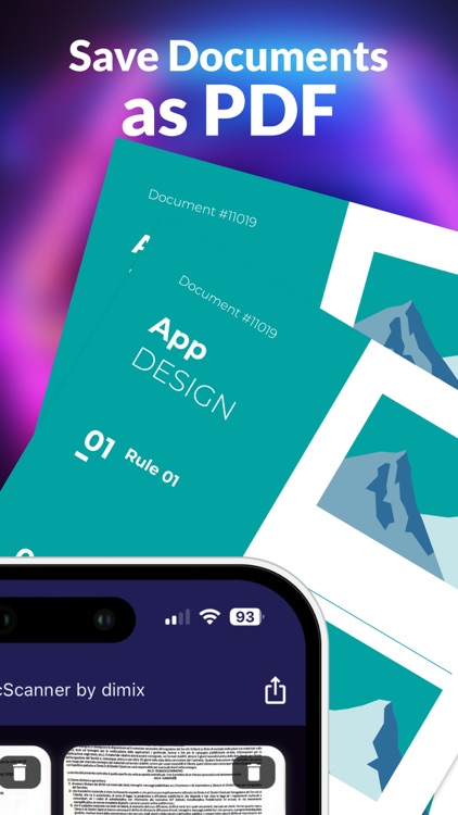 Image to PDF: DXScanner