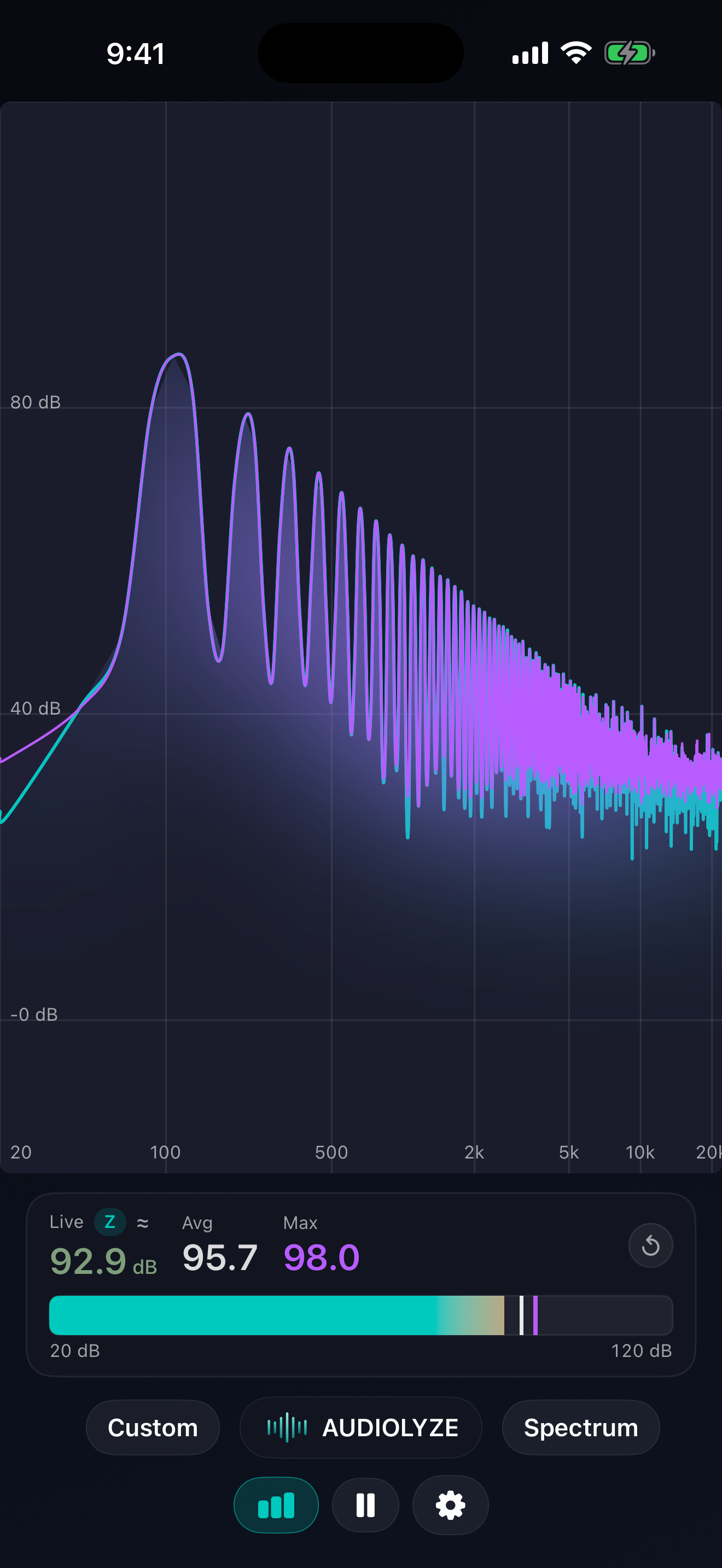 Audiolyze screenshot 2
