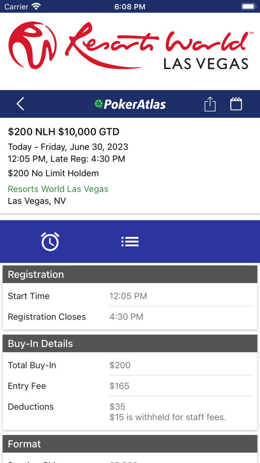 #5. PokerAtlas (iOS) 由: Overlay Gaming Corporation