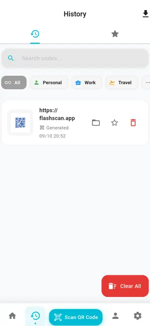 FlashScan Pro: QR Code Scanner screenshot 3