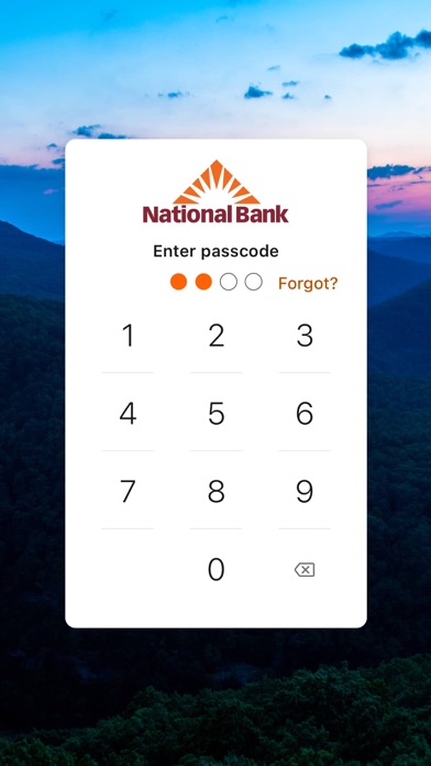 National Bank (Frontier) Screenshot