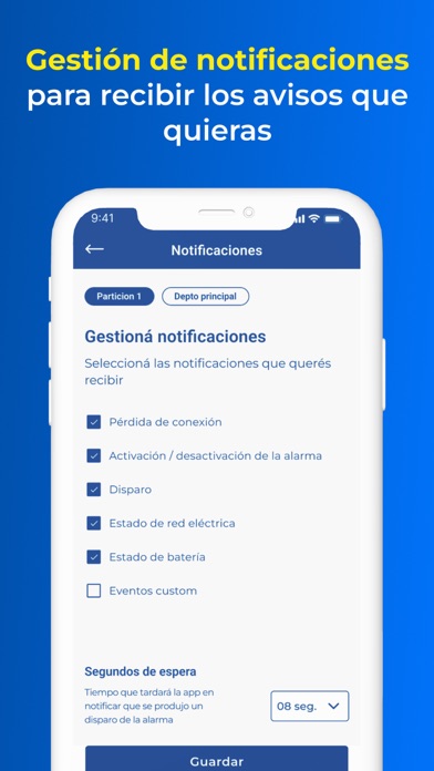 Mi Alarma X-28 Screenshot