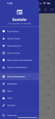 Tüm Gazeteler iPhone screenshot 1