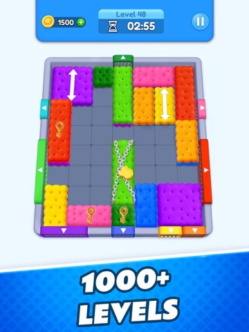 Cookie Block Escape iPad screenshot
