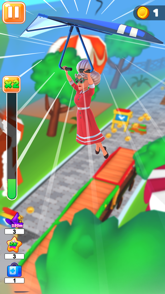 #9. Granny Run 3D runner Game (iOS) By: Vault Productions Pvt Ltd