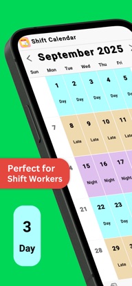 Shift Work Calendar - Simple screenshot 1