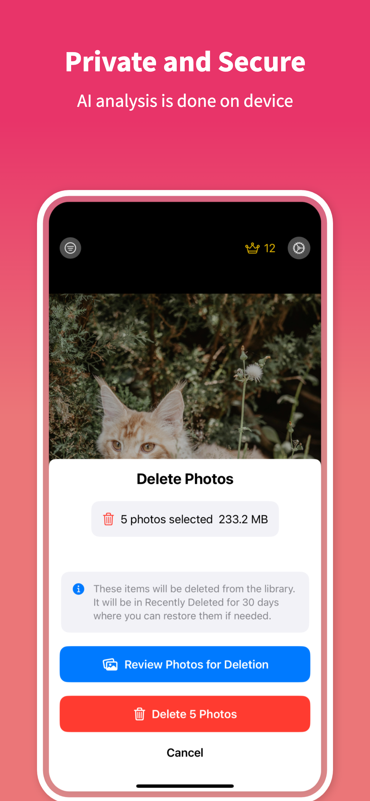 Photo Delete Swipe Cleaner