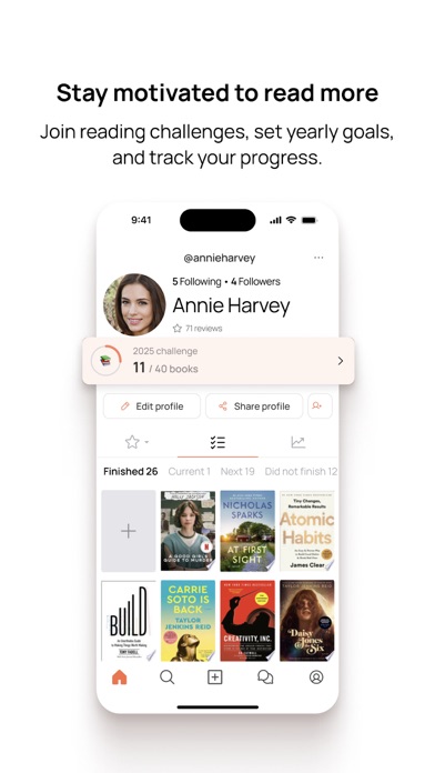 Page Turner: Book Tracker iPhone screenshot 4 - Book app