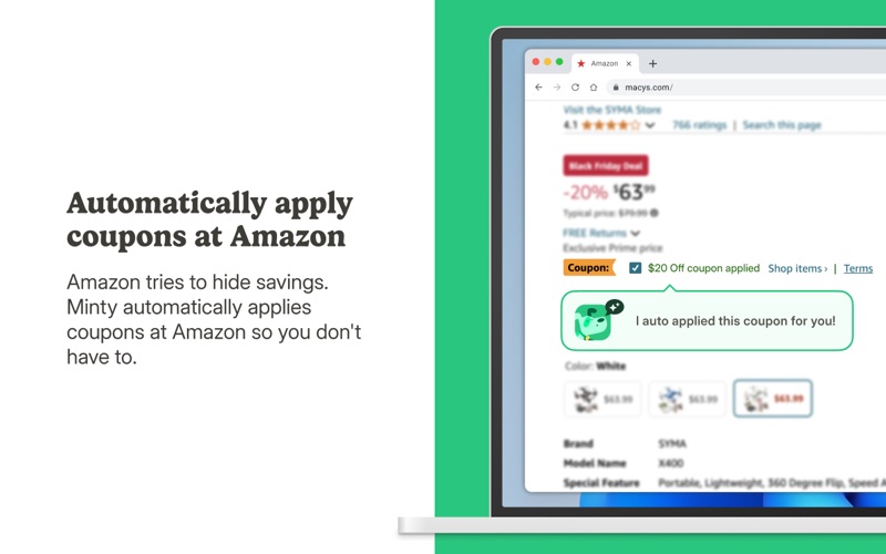 Minty: Cashback & Coupon Codes screenshot