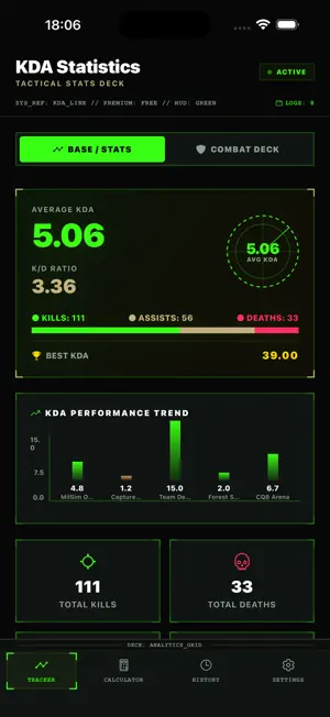 KDA Tracker & Joule Calc screenshot 1