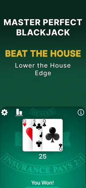 Blackjack Strategy + Trainer screenshot 1