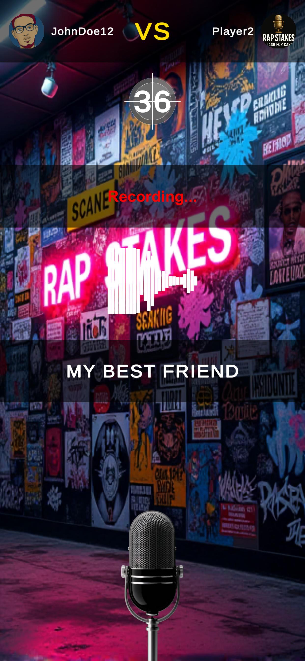 Rap Stakes: Rap Battle Game screenshot 2