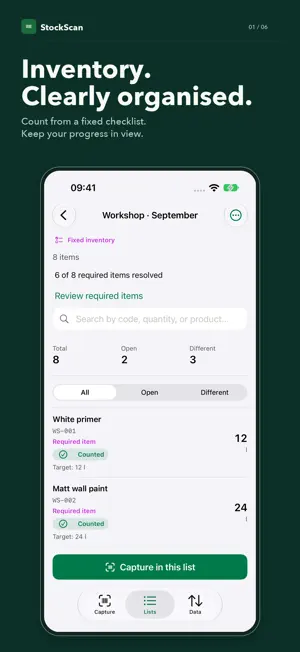 StockScan – Inventory & Stock screenshot 1