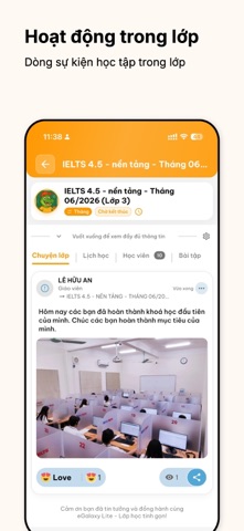 eGalaxy Lite: Lớp Học Tinh Gọn screenshot