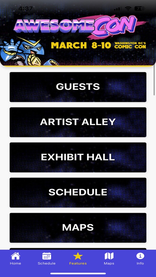 #3. Awesome Con (iOS) De: LeftField Media