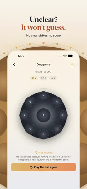 Handpan Lessons: Tabs & Tuner screenshot 3