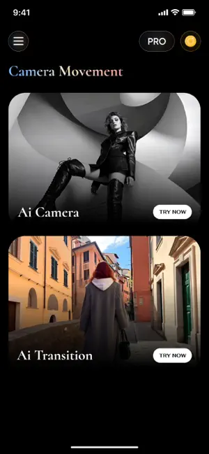 AI Camera FX & Transitions screenshot 4