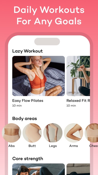 Pilates at Home: Easy Fitness Screenshot
