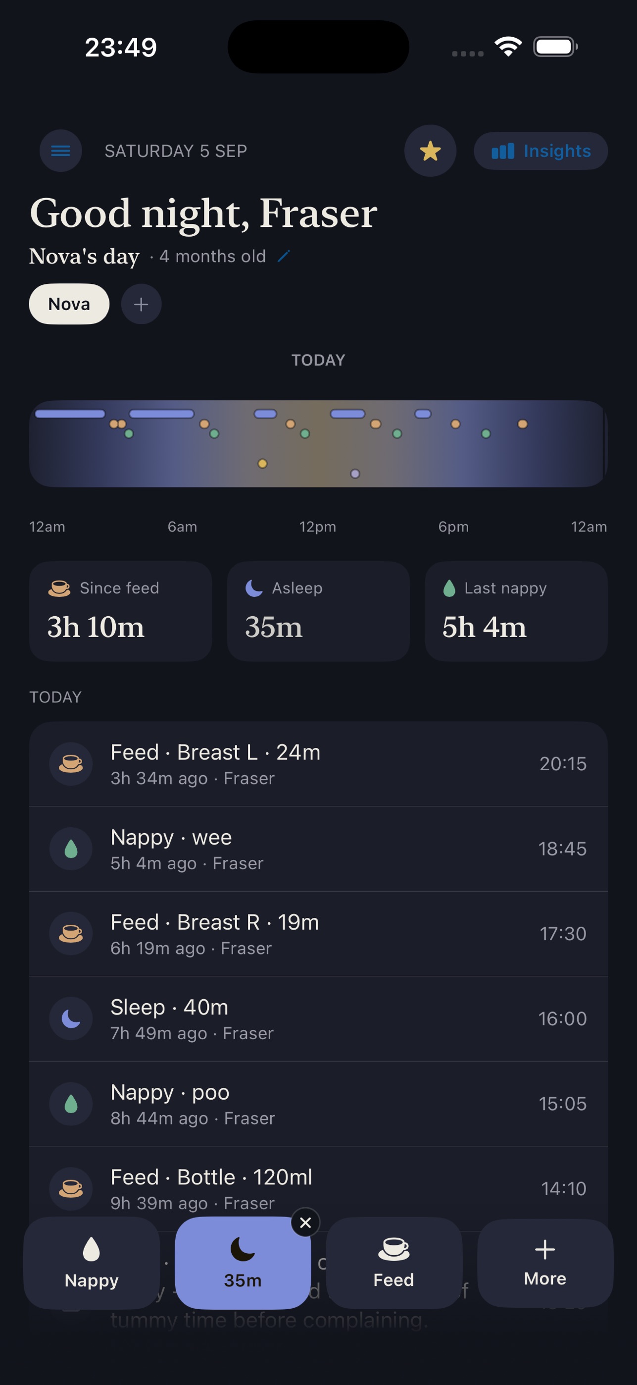 Screenshot 2 of Baby Tracker 2026