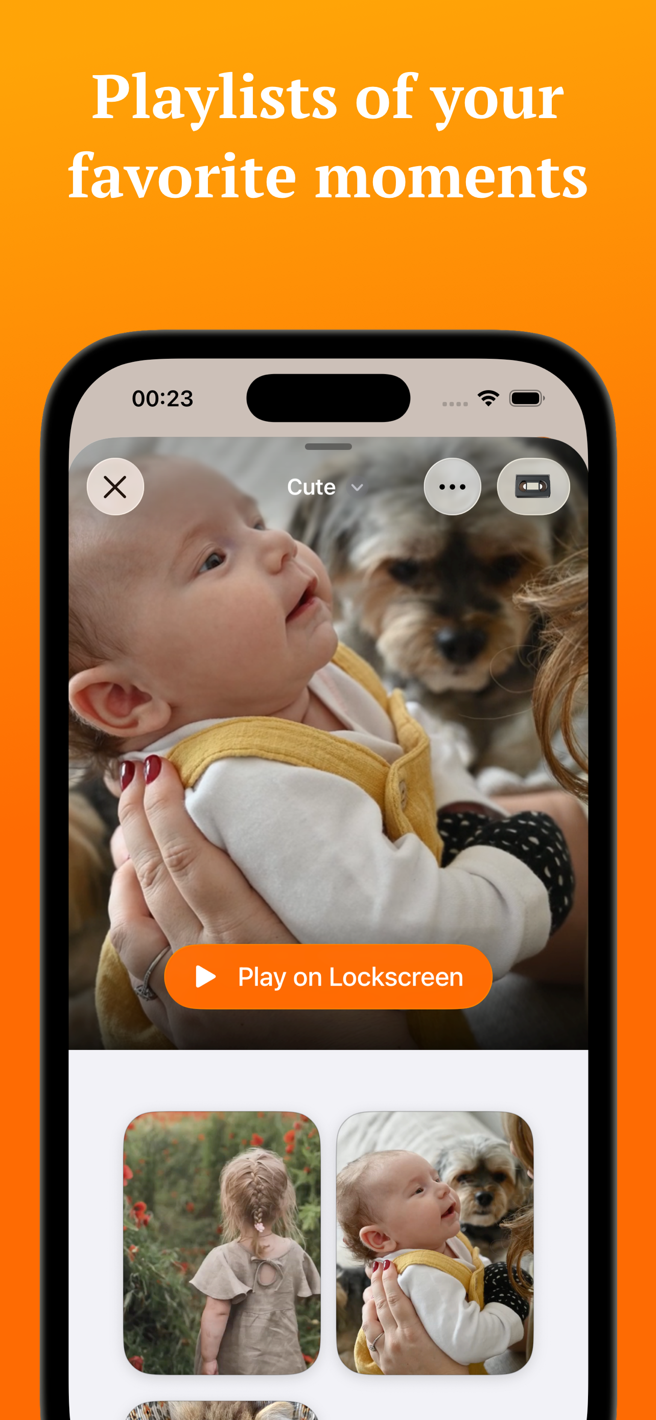 Frames - Lock Screen Videos screenshot 6