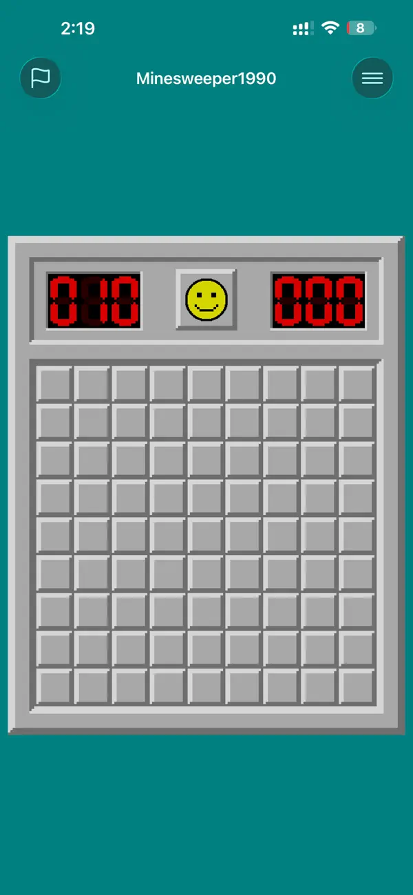 Screenshot #1 pour Démineur1990
