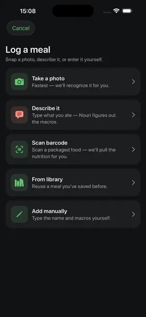 Evora: AI Food Companion screenshot 4