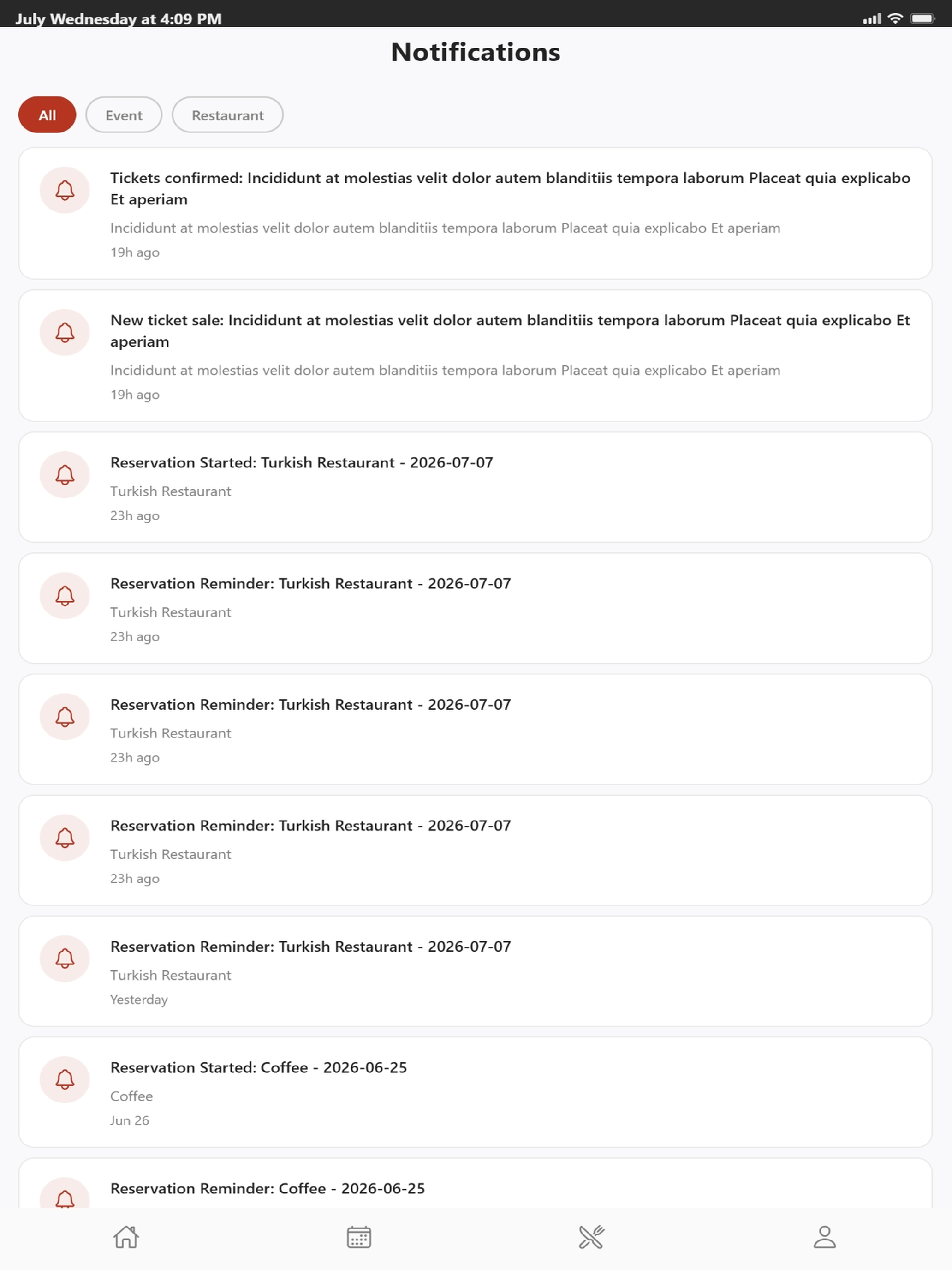 Eatvents screenshot 11