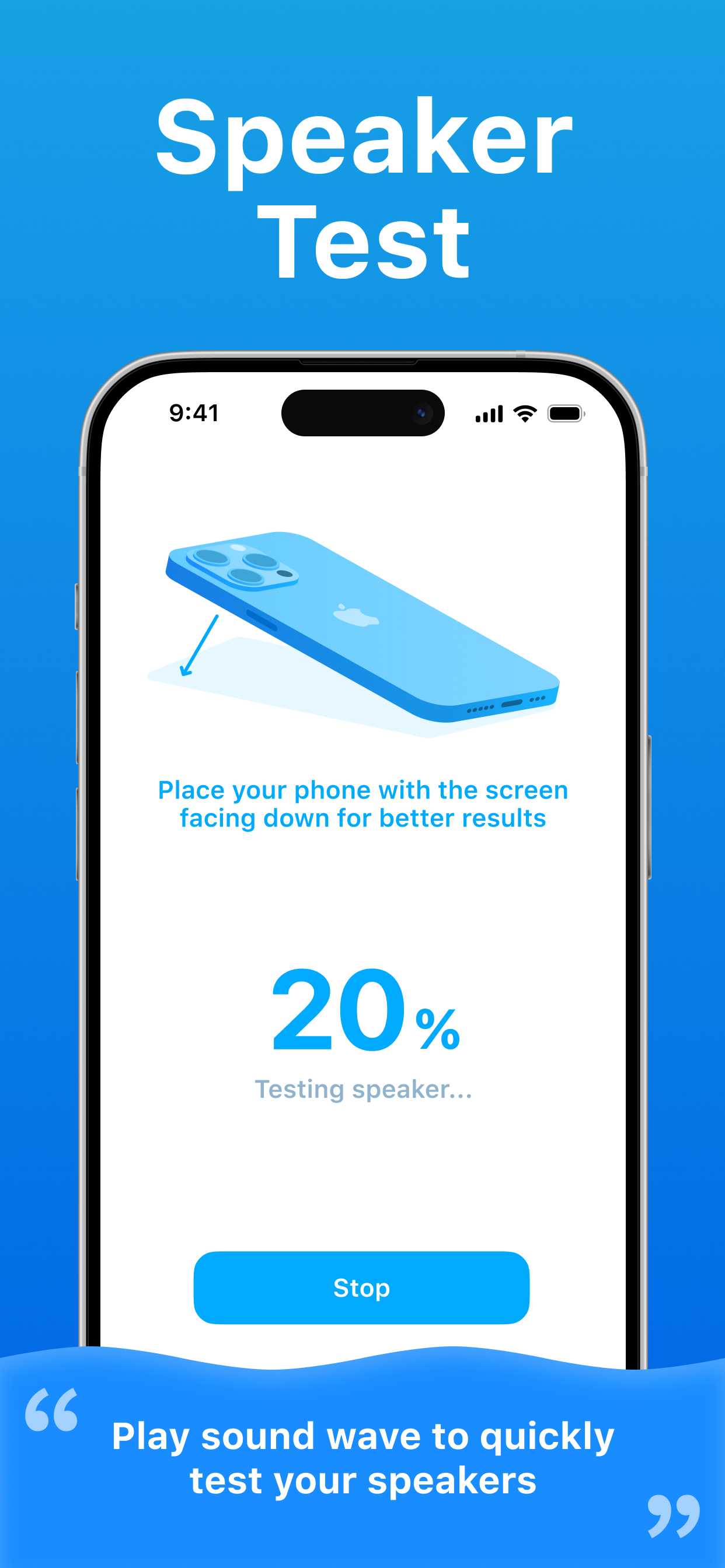 Clear Wave : Speaker Test